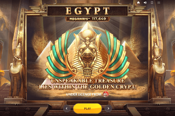 Red Tiger Launches New Online Slot, Egypt Megaways Powered by the Well-known Game Engine of BTG