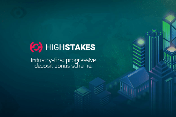 HighStakes introduces a new progressive deposit bonus and gets ready for the debut of its poker series